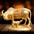 Brass Cow With Calf Statue 4.43kg